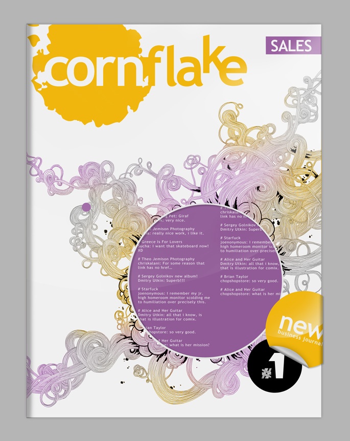 Cайт и электронный журнал CORNFLAKE - изображение 4